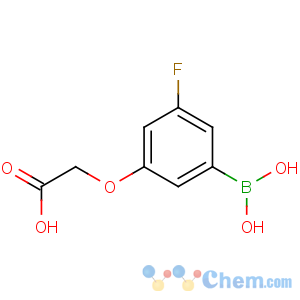 CAS No:913835-56-0 2-(3-borono-5-fluorophenoxy)acetic acid