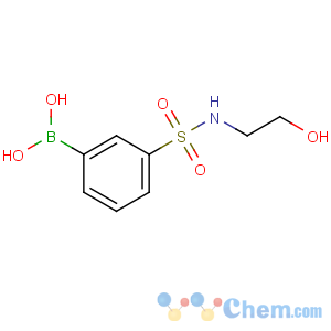 CAS No:913835-57-1 [3-(2-hydroxyethylsulfamoyl)phenyl]boronic acid
