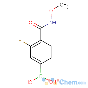 CAS No:913835-58-2 [3-fluoro-4-(methoxycarbamoyl)phenyl]boronic acid