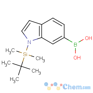 CAS No:913835-60-6 [1-[tert-butyl(dimethyl)silyl]indol-6-yl]boronic acid