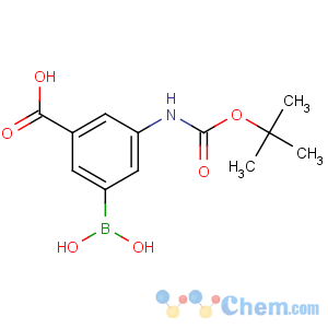CAS No:913835-72-0 3-borono-5-[(2-methylpropan-2-yl)oxycarbonylamino]benzoic acid