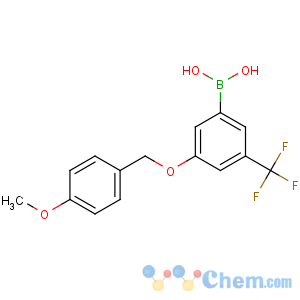 CAS No:913835-77-5 [3-[(4-methoxyphenyl)methoxy]-5-(trifluoromethyl)phenyl]boronic acid
