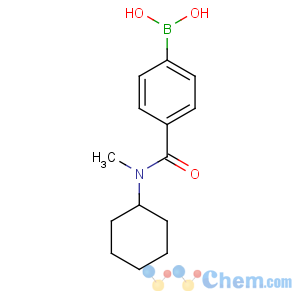 CAS No:913835-84-4 [4-[cyclohexyl(methyl)carbamoyl]phenyl]boronic acid