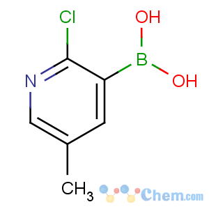 CAS No:913835-86-6 (2-chloro-5-methylpyridin-3-yl)boronic acid