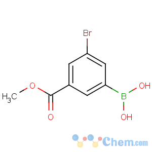 CAS No:913835-87-7 (3-bromo-5-methoxycarbonylphenyl)boronic acid