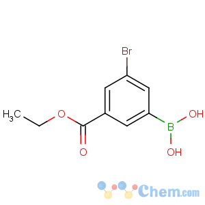 CAS No:913835-88-8 (3-bromo-5-ethoxycarbonylphenyl)boronic acid