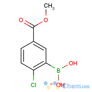 CAS No:913835-92-4 (2-chloro-5-methoxycarbonylphenyl)boronic acid