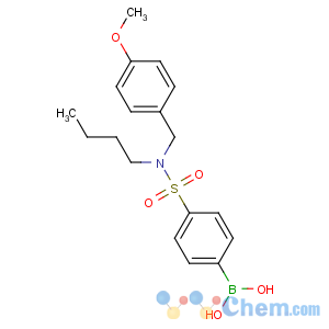 CAS No:913835-97-9 [4-[butyl-[(4-methoxyphenyl)methyl]sulfamoyl]phenyl]boronic acid
