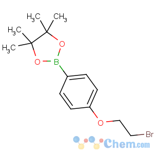 CAS No:913836-27-8 2-[4-(2-bromoethoxy)phenyl]-4,4,5,5-tetramethyl-1,3,2-dioxaborolane