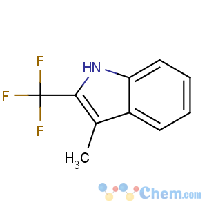CAS No:913955-35-8 3-methyl-2-(trifluoromethyl)-1H-indole