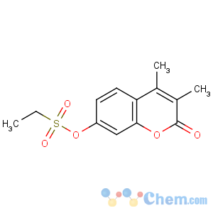 CAS No:91406-11-0 (3,4-dimethyl-2-oxochromen-7-yl) ethanesulfonate