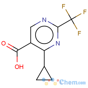 CAS No:914201-19-7 5-Pyrimidinecarboxylicacid, 4-cyclopropyl-2-(trifluoromethyl)-