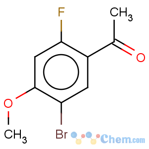 CAS No:914221-54-8 1-(5-bromo-2-fluoro-4-methoxy-phenyl)ethanone