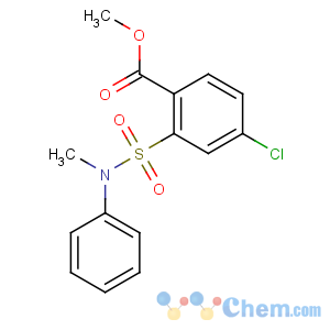 CAS No:914221-64-0 methyl 4-chloro-2-[methyl(phenyl)sulfamoyl]benzoate