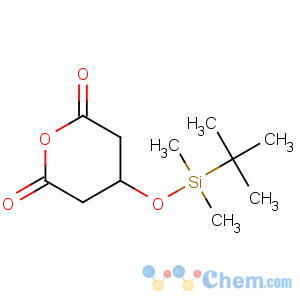 CAS No:91424-40-7 4-[tert-butyl(dimethyl)silyl]oxyoxane-2,6-dione