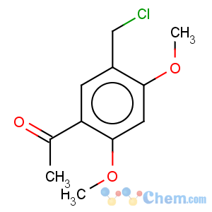 CAS No:91427-44-0 Ethanone, 1-[5-(chloromethyl)-2,4-dimethoxyphenyl]-