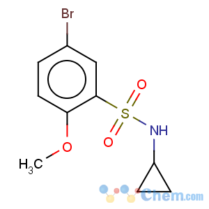 CAS No:914302-35-5 5-Bromo-N-cyclopropyl-2-methoxybenzenesulphonamide