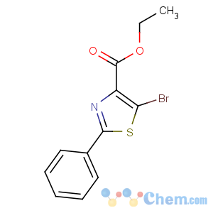 CAS No:914347-21-0 ethyl 5-bromo-2-phenyl-1,3-thiazole-4-carboxylate