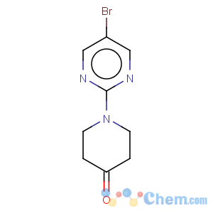 CAS No:914347-64-1 4-Piperidinone,1-(5-bromo-2-pyrimidinyl)-