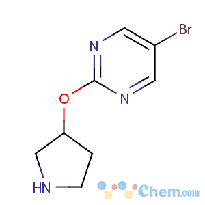 CAS No:914347-82-3 5-bromo-2-pyrrolidin-3-yloxypyrimidine