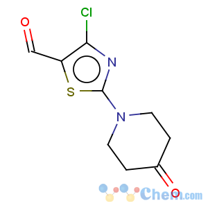 CAS No:914348-62-2 4-chloro-2-(4-oxo-piperidinyl)-5-thiazolecarboxaldehyde