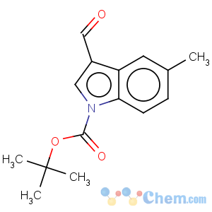 CAS No:914348-94-0 1H-Indole-1-carboxylicacid, 3-formyl-5-methyl-, 1,1-dimethylethyl ester