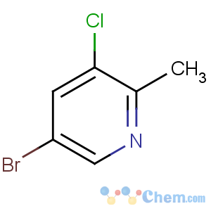 CAS No:914358-72-8 5-bromo-3-chloro-2-methylpyridine