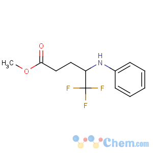 CAS No:914613-28-8 methyl 4-anilino-5,5,5-trifluoropentanoate