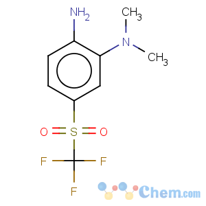 CAS No:914775-78-3 n1,n1-dimethyl-5-(trifluoromethylsulfonyl)benzene-1,2-diamine