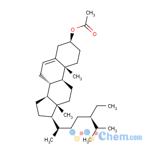 CAS No:915-05-9 Stigmast-5-en-3-ol,3-acetate, (3b)-