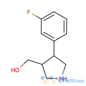 CAS No:915390-10-2 [4-(3-fluorophenyl)pyrrolidin-3-yl]methanol