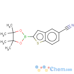 CAS No:915402-11-8 5-Cyano-2-(4,4,5,5-tetramethyl-1,3,2-dioxaborolan-2-yl)-benzo[b]thiophene