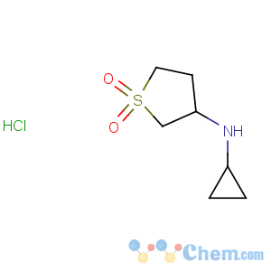 CAS No:915402-17-4 Cyclopropyl-(1,1-dioxo-tetrahydrothiophen-3-yl)-amine hydrochloride