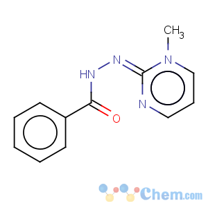 CAS No:91560-09-7 (1-methyl-2(1h)-pyrimidinylidene)hydrazide benzoic acid