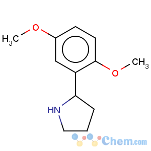 CAS No:91564-44-2 Pyrrolidine,2-(2,5-dimethoxyphenyl)-
