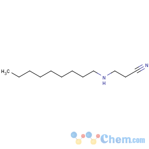 CAS No:91564-96-4 Propanenitrile,3-(nonylamino)-