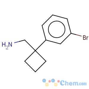 CAS No:915690-61-8 Cyclobutanemethanamine, 1-(3-bromophenyl)-