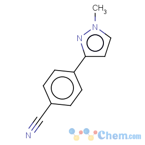 CAS No:915707-41-4 Benzonitrile,4-(1-methyl-1H-pyrazol-3-yl)-
