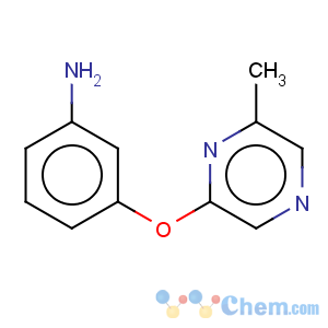 CAS No:915707-61-8 Benzenamine, 3-[(6-methyl-2-pyrazinyl)oxy]-