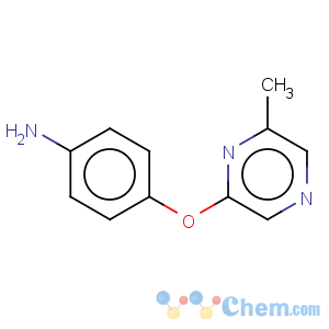 CAS No:915707-63-0 Benzenamine,4-[(6-methyl-2-pyrazinyl)oxy]-