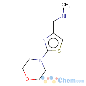 CAS No:915707-64-1 4-Thiazolemethanamine,N-methyl-2-(4-morpholinyl)-
