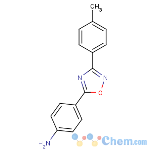 CAS No:915922-80-4 4-[3-(4-methylphenyl)-1,2,4-oxadiazol-5-yl]aniline