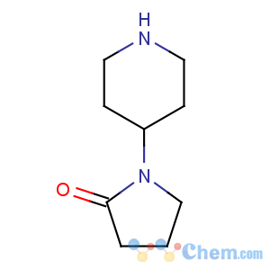 CAS No:91596-61-1 1-piperidin-4-ylpyrrolidin-2-one