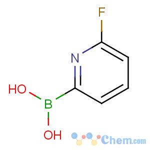 CAS No:916176-61-9 (6-fluoropyridin-2-yl)boronic acid