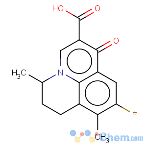 CAS No:91618-36-9 1H,5H-Benzo[ij]quinolizine-2-carboxylicacid, 9-fluoro-6,7-dihydro-5,8-dimethyl-1-oxo-