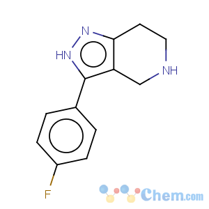 CAS No:916423-52-4 3-(4-fluorophenyl)-4,5,6,7-tetrahydro-2H-pyrazolo[4,3-c]pyridine