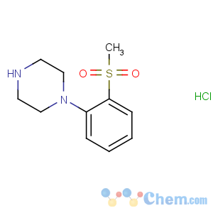 CAS No:916488-42-1 1-(2-methylsulfonylphenyl)piperazine