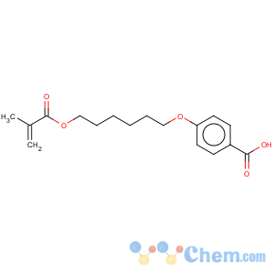 CAS No:91652-00-5 4-([6-(methacryloyloxy)hexyl]oxy)benzenecarboxylic acid