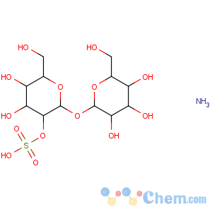 CAS No:91667-49-1 a-D-Glucopyranoside, a-D-glucopyranosyl, 2-(hydrogensulfate), monoammonium salt (9CI)