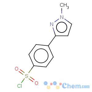 CAS No:916766-81-9 4-(1-methyl-1h-pyrazol-3-yl)benzenesulphonyl chloride 97